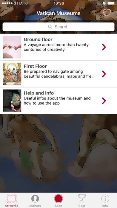 Vatican Museums guide Uygulama ekran görüntüsü #2