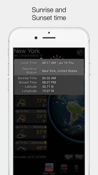 Real Weather Forecast Скриншот приложения #4