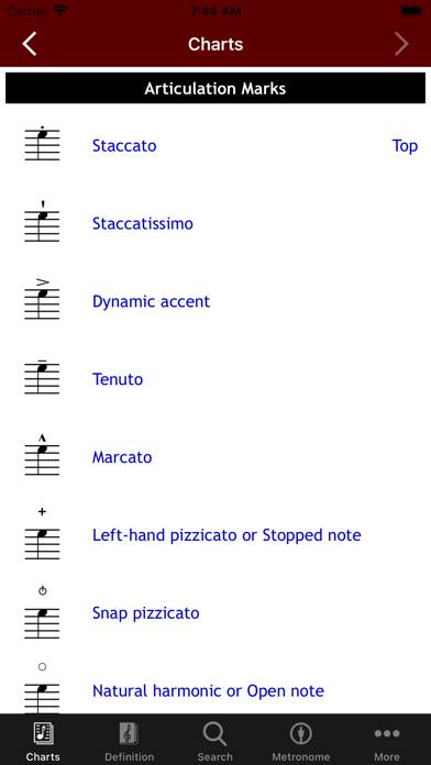 MusicTools Music Dictionary Capture d'écran de l'application #5