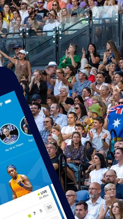 Australian Open Tennis 2024 App-Screenshot #2