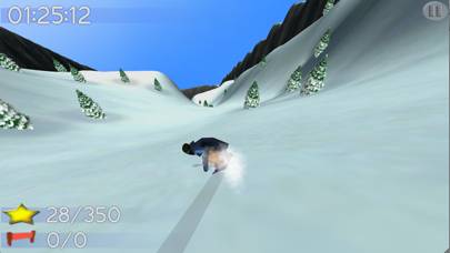 Big Mountain Snowboarding Captura de pantalla de la aplicación #3