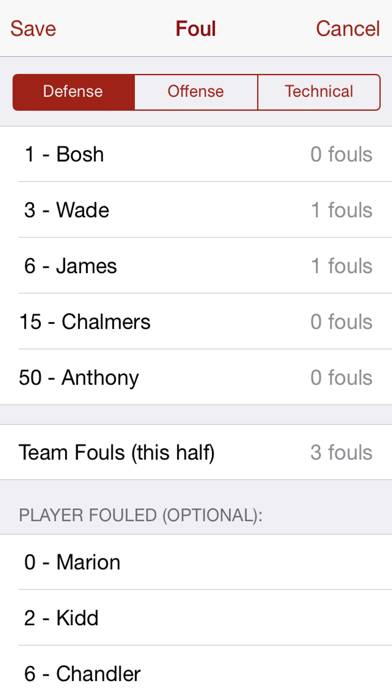HoopStats Basketball Scoring App screenshot #4