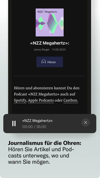 Nzz App-Screenshot #3