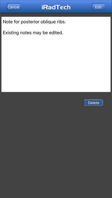 IRadTech App screenshot