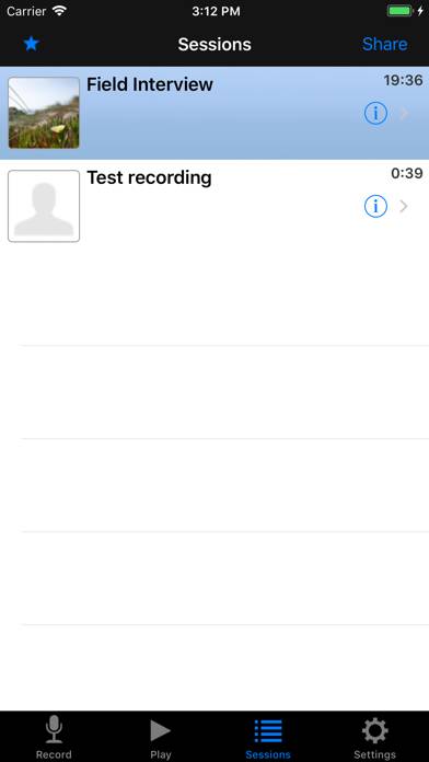 Hindenburg Field Recorder App screenshot #4