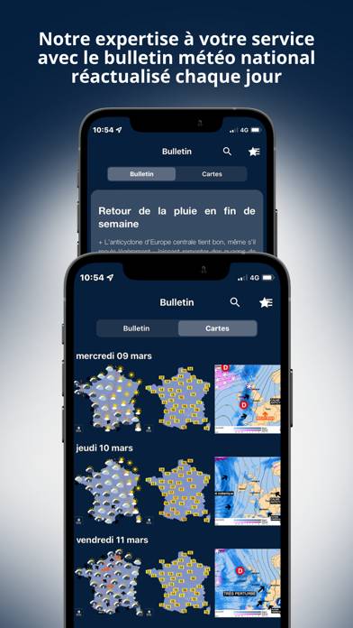 Météo Paris Capture d'écran de l'application #5