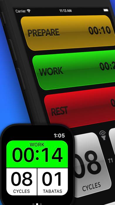 Tabata Pro Tabata Timer Captura de pantalla de la aplicación #1