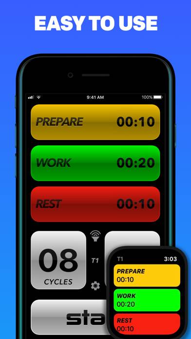 Tabata Pro Tabata Timer Capture d'écran de l'application #4