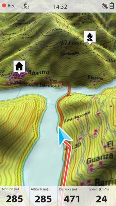 TwoNav Premium: Maps Routes App screenshot #2