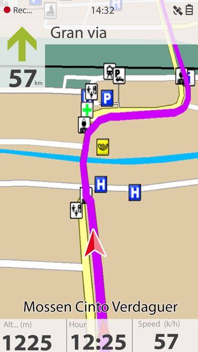 TwoNav Premium: Maps Routes Скриншот приложения #4
