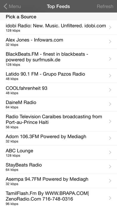 HiDef Radio Pro Captura de pantalla de la aplicación #3