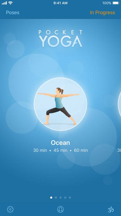 Pocket Yoga Uygulama ekran görüntüsü #1