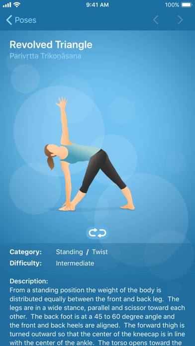 Pocket Yoga Uygulama ekran görüntüsü #5