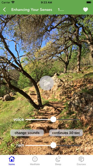 Meditation Oasis: Simply Being Captura de pantalla de la aplicación #3