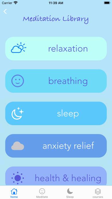 Meditation Oasis: Simply Being Captura de pantalla de la aplicación #6