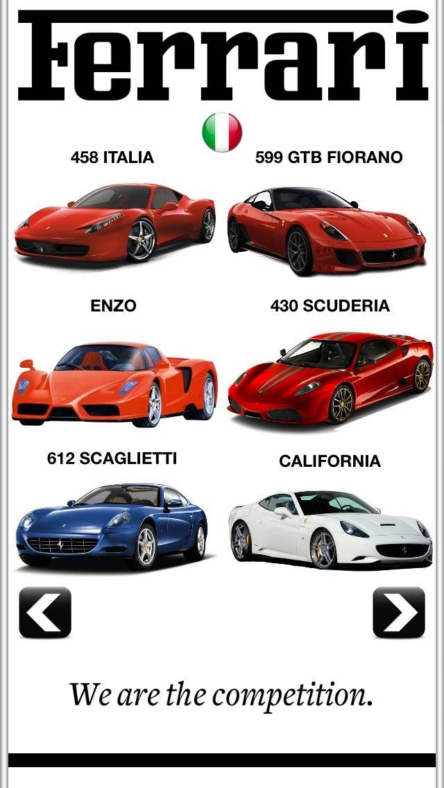 Sports Car Engines Schermata dell'app #1