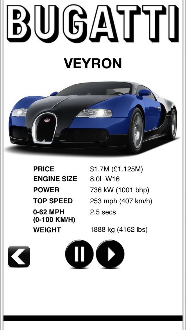 Sports Car Engines App skärmdump #4
