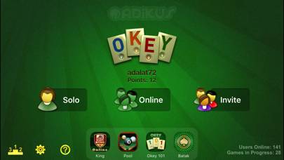 Okey Online App-Screenshot #2