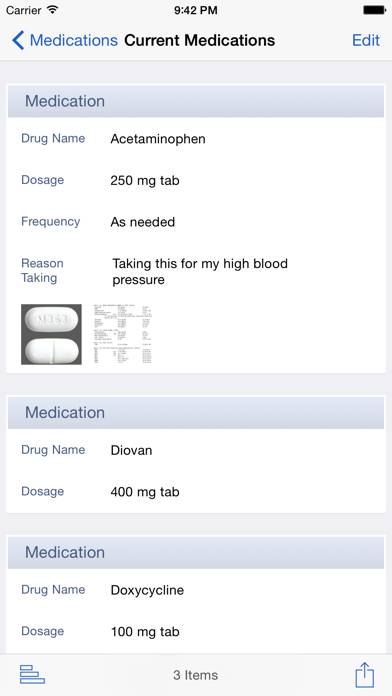 My Medical Schermata dell'app #3