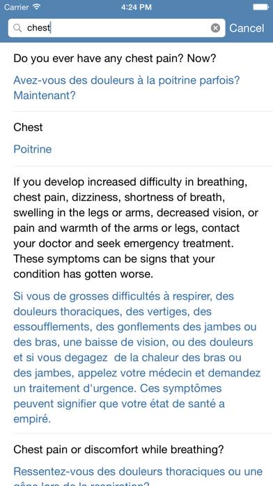 Medical French: Healthcare Phrasebook Capture d'écran de l'application #5