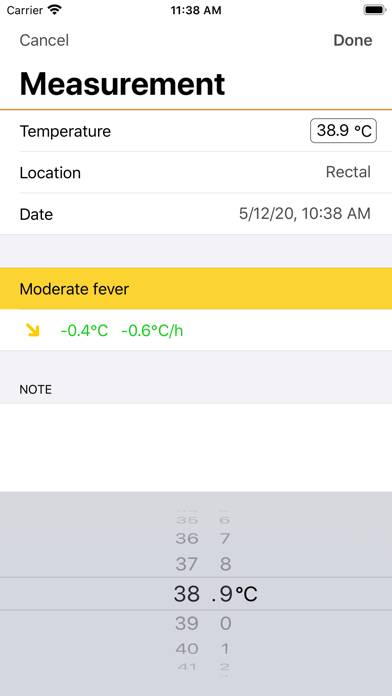 Fever App-Screenshot #6