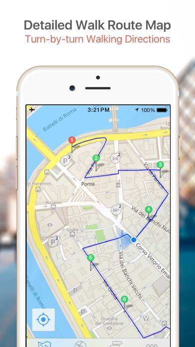 Paris Map & Walks (F) App screenshot