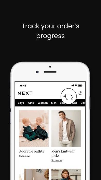 Next: Shop Fashion & Homeware App skärmdump #2
