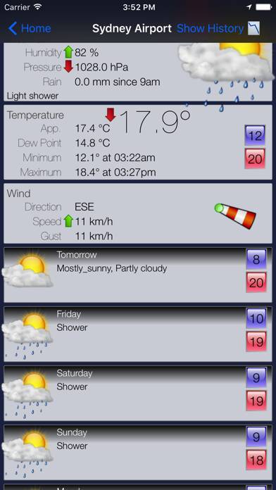 Oz Radar Weather App-Screenshot #2