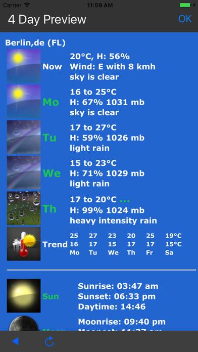 Galileo Thermometer App-Screenshot #4