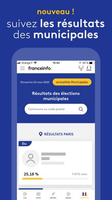 Franceinfo: l’info en continu Capture d'écran de l'application #1
