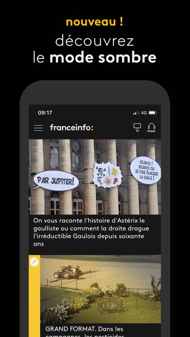 Franceinfo: l’info en continu Captura de pantalla de la aplicación #2