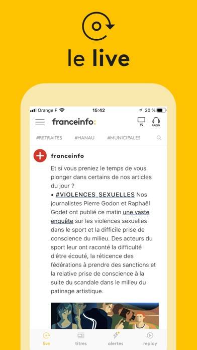 Franceinfo: l’info en continu Schermata dell'app #3