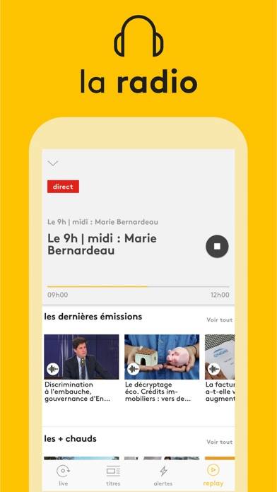Franceinfo: l’info en continu Captura de pantalla de la aplicación #5