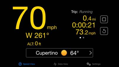 ISpeed Speedometer App screenshot #2