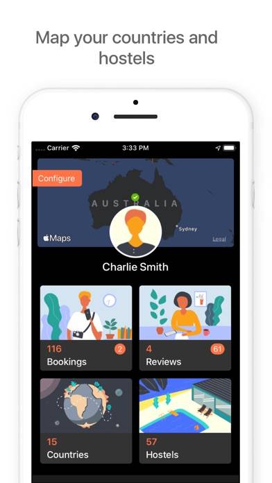 Hostelworld: Hostel Travel App App skärmdump #5