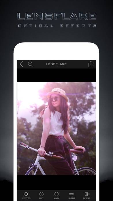 LensFlare Optical Effects Captura de pantalla de la aplicación #1