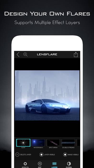 LensFlare Optical Effects Captura de pantalla de la aplicación #2