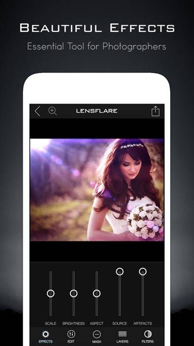 LensFlare Optical Effects Captura de pantalla de la aplicación #5