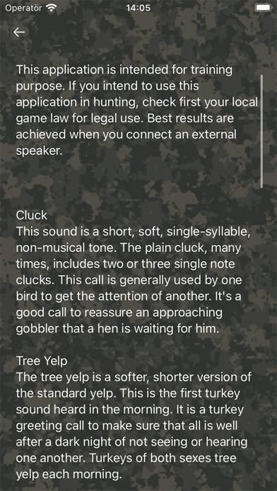 Turkey Hunting Calls App screenshot