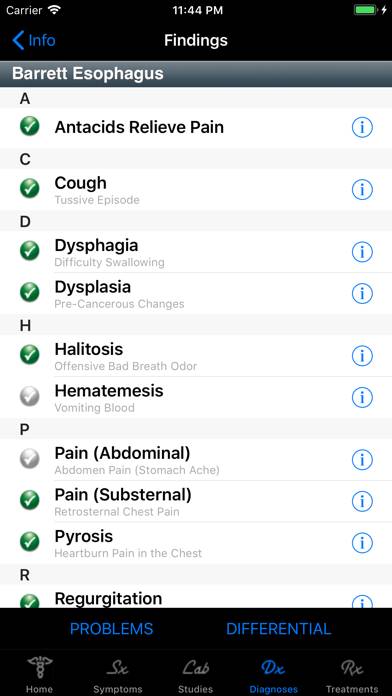 STATworkUP DDx Clinical Guide App screenshot