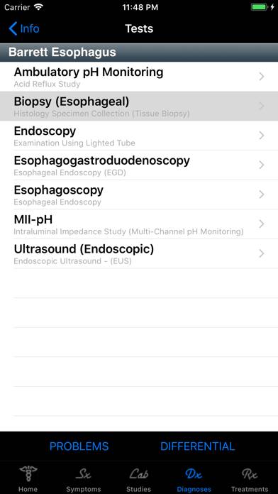 STATworkUP DDx Clinical Guide App screenshot