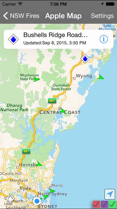 NSW Fires Schermata dell'app #1