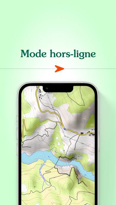 Iphigénie | The Hiking Map App Capture d'écran de l'application #4