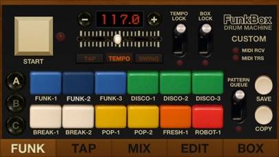 FunkBox Drum Machine Captura de pantalla de la aplicación #1