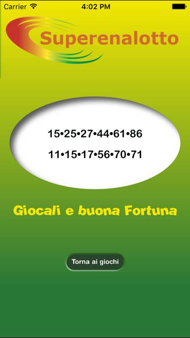 ICulo Schermata dell'app