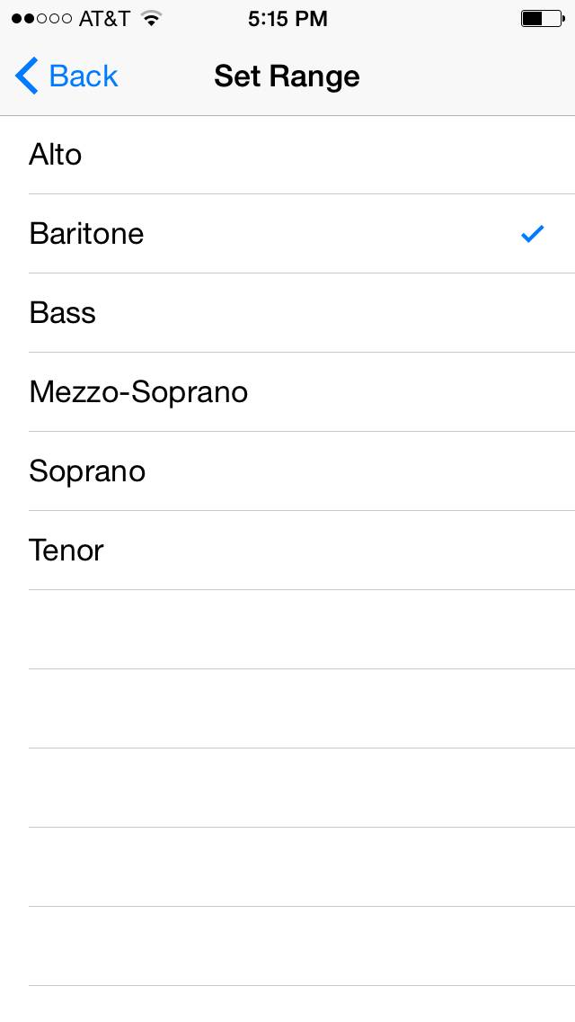 Singing Vocal Warm Ups App screenshot #3