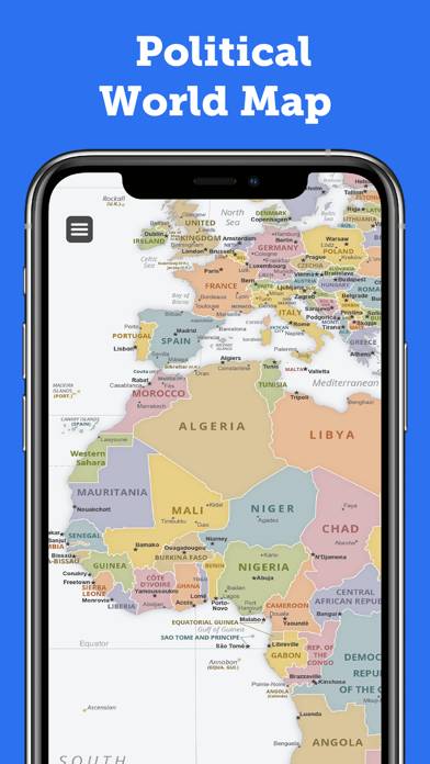 World Map 2020 Pro Capture d'écran de l'application #2