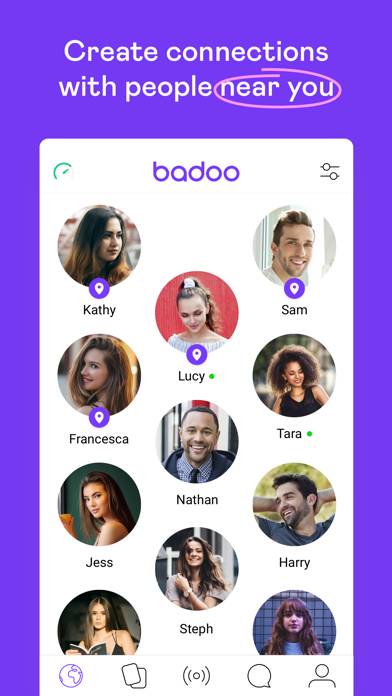 Badoo: Dating. Chat. Friends Captura de pantalla de la aplicación #3