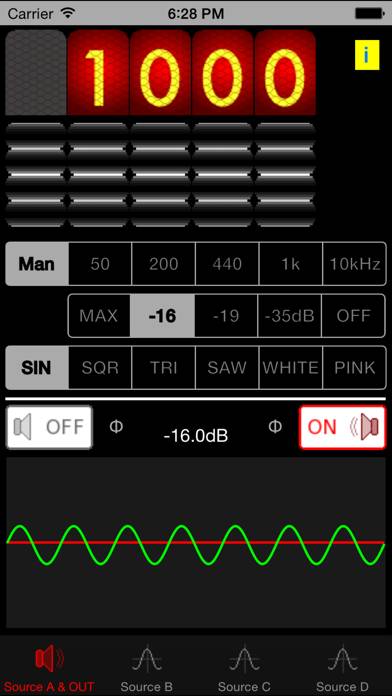 Diapason Audio Generator App screenshot #1