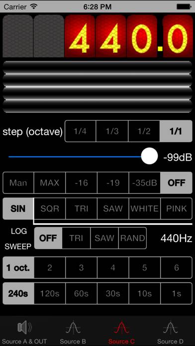 Diapason Audio Generator App screenshot #3